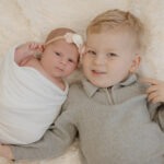 newborn and sibling session